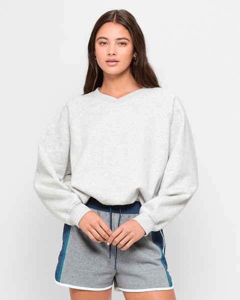 Bubble Hem Jumper - Lily Loves - Grey Marle | Target AU