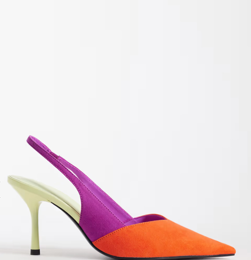 If your shoes don’t go with anything… this is the fix. The Sabrina slingback stilettos by ASOS in multi suedette give you a mix of colors that instantly match more outfits.

Perfect for work, nights out, or elevating everyday looks.

🔥 Click the link and upgrade your heel game 

 #LTKdayinmylife #LTKgrwm #LTKmomlife
