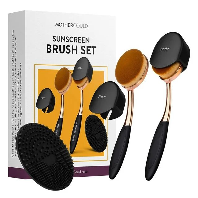 Brush Set Easy To Use Sunblock Applicator For Kids Babies Families Adults Parents Child For Face ... | Walmart (US)