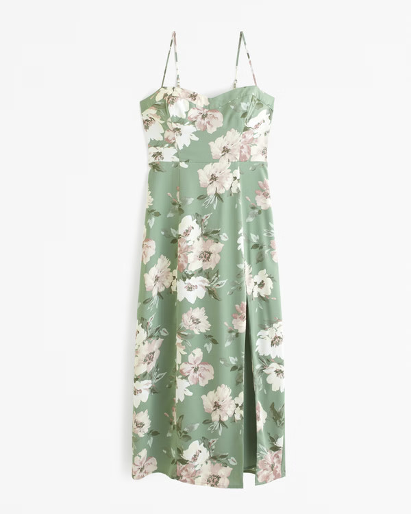 Women's The A&F Camille Midi Dress | Women's The A&F Wedding Shop | Abercrombie.com | Abercrombie & Fitch (US)