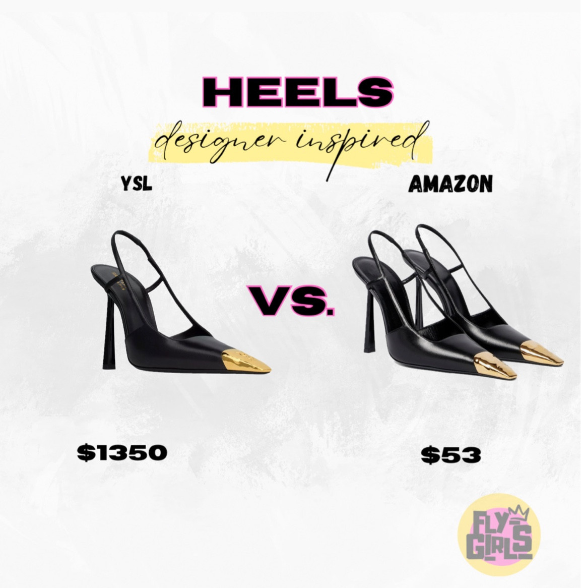 Amazon Heels | Designer Inspired ✨

amazon, heels, designer heels, designer shoes, fall shoes, luxury shoes, luxury for less, affordable fashion, baddie on a budget, bougie on a budget 

#LTKGiftGuide #LTKShoeCrush #LTKFindsUnder100