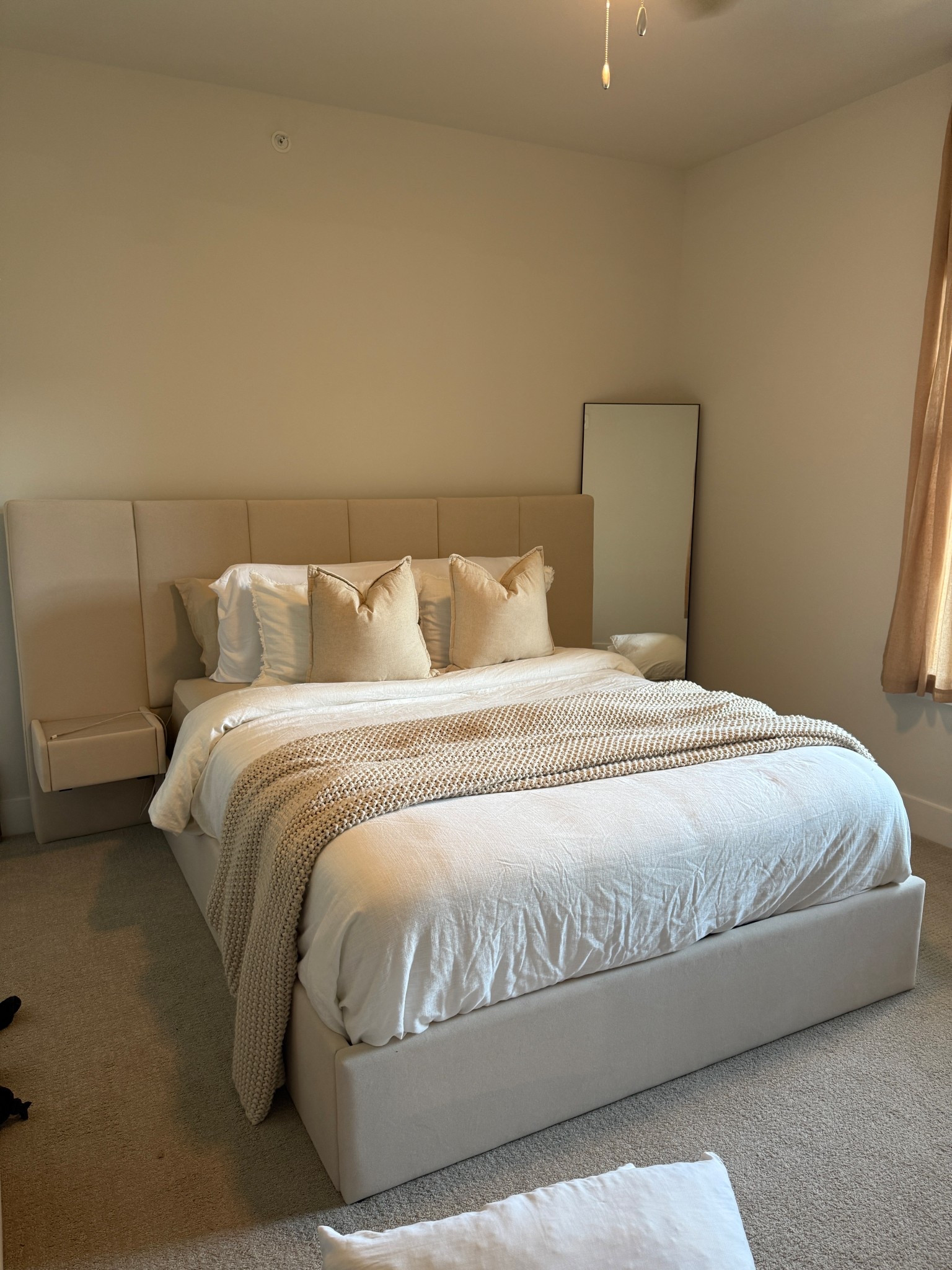 Neutral Bedding for Bedroom #neutralbedroominspo #storagebed #upholstery #creambed

#LTKHome