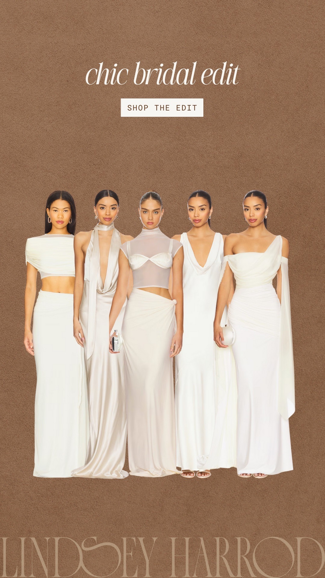 Chic Bridal Edit: Long Dresses  

 #LTKgrwm #LTKootd #LTKWedding