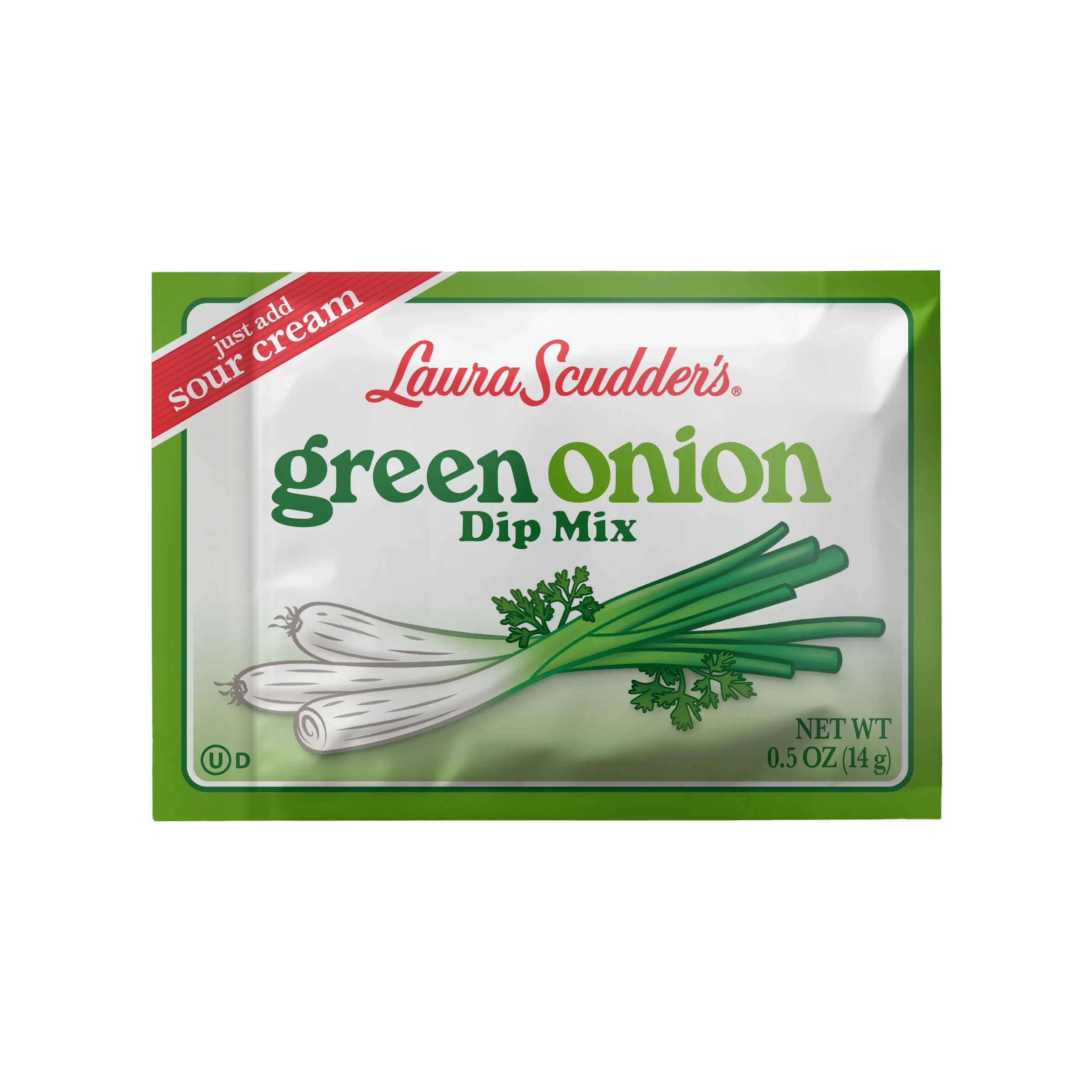 Laura Scudders Green Onion Dip Mix, 0.5 oz. - Walmart.com | Walmart (US)