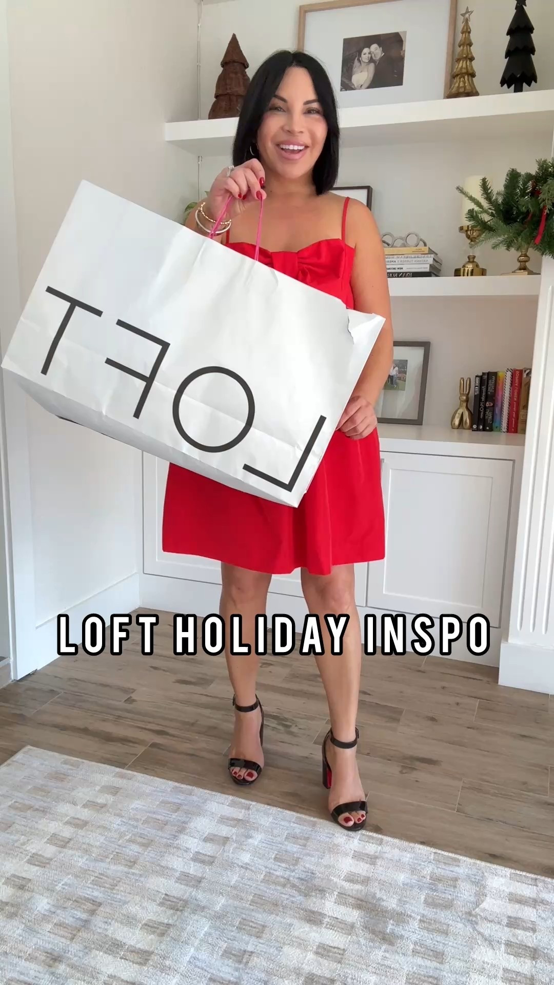 Loft has so many cute holiday dresses and tops right now. And everything is on sale.

#LTKHoliday #LTKootd #LTKFindsUnder100