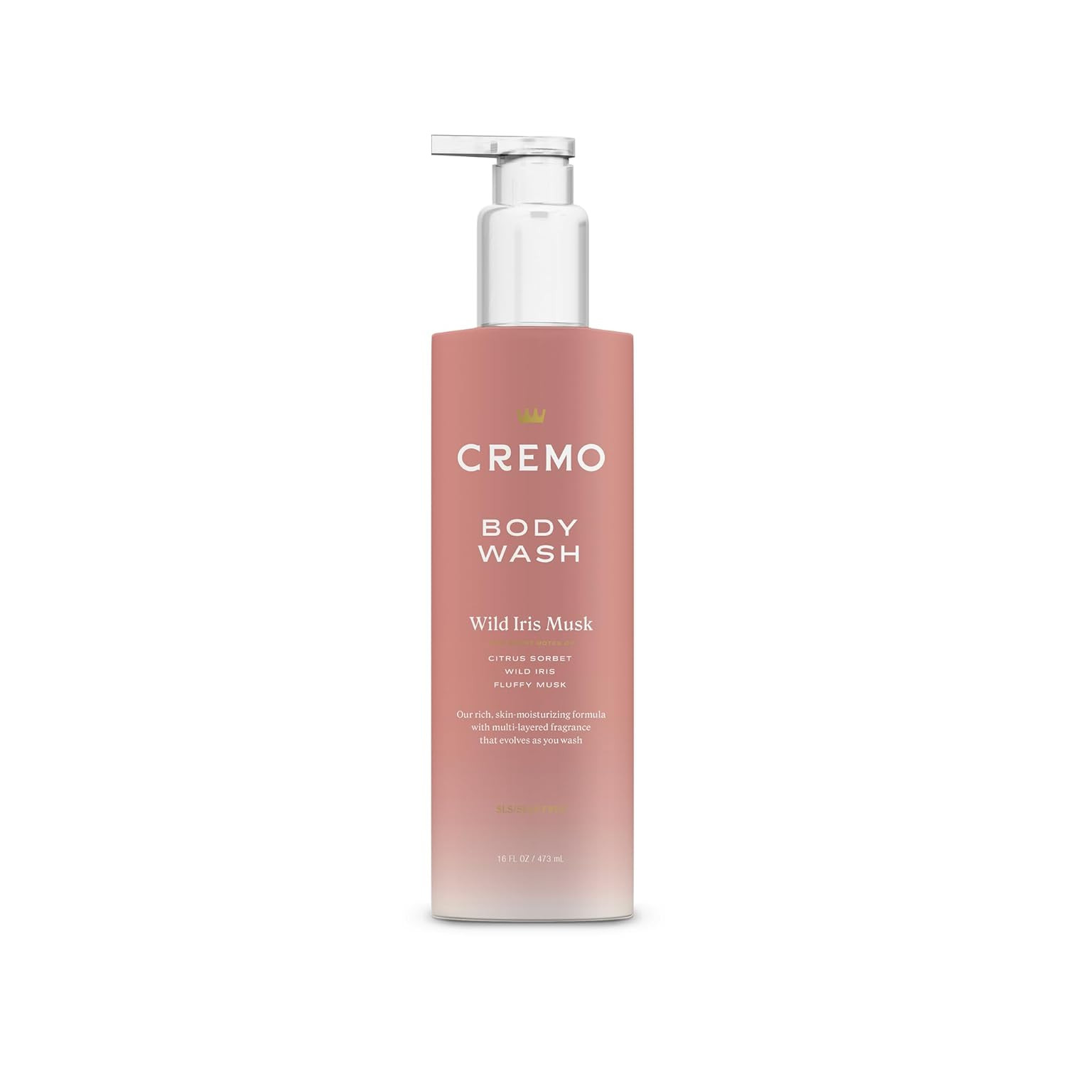 Cremo Wild Iris Musk Skin Moisturizing Body Wash for Women, Notes of Citrus Sorbet, Wild Iris, an... | Amazon (US)