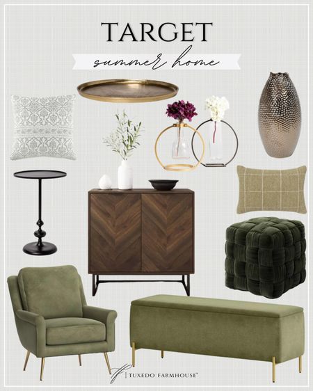 Target - Summer Home


Studio McGee and Magnolia have given us some truly gorgeous home accents this season.  Shop Target to get yours today!

seasonal, home decor, spring, summer, gold, green, vases, ottoman, poufs, benches, chairs, end tables, pillows, trays, cabinets

#LTKHome #LTKSeasonal