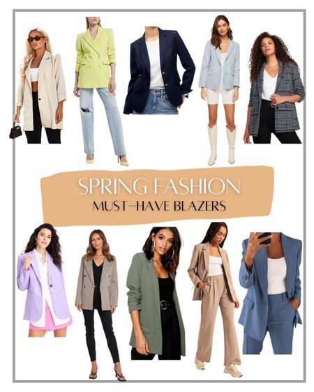 These blazers are so cute they’re meant to be worn at the office and out! 

#LTKworkwear #LTKSeasonal #LTKunder100