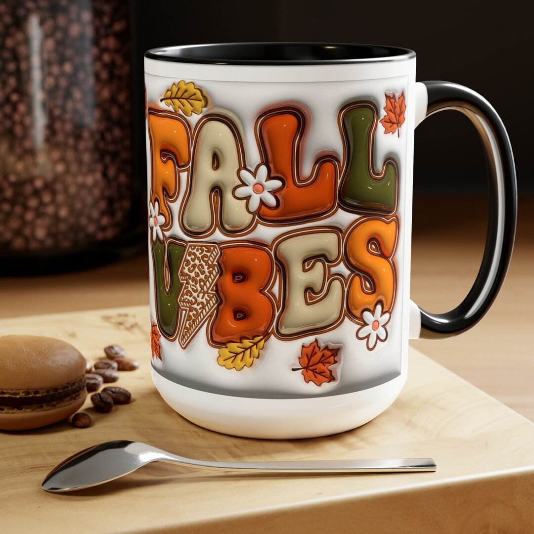 Fall Mug, Farm Fresh Pumpkins, Cute Fall Coffee Cup, Vintage Aesthetic Fall Mug, Thanksgiving Mug... | Etsy (US)