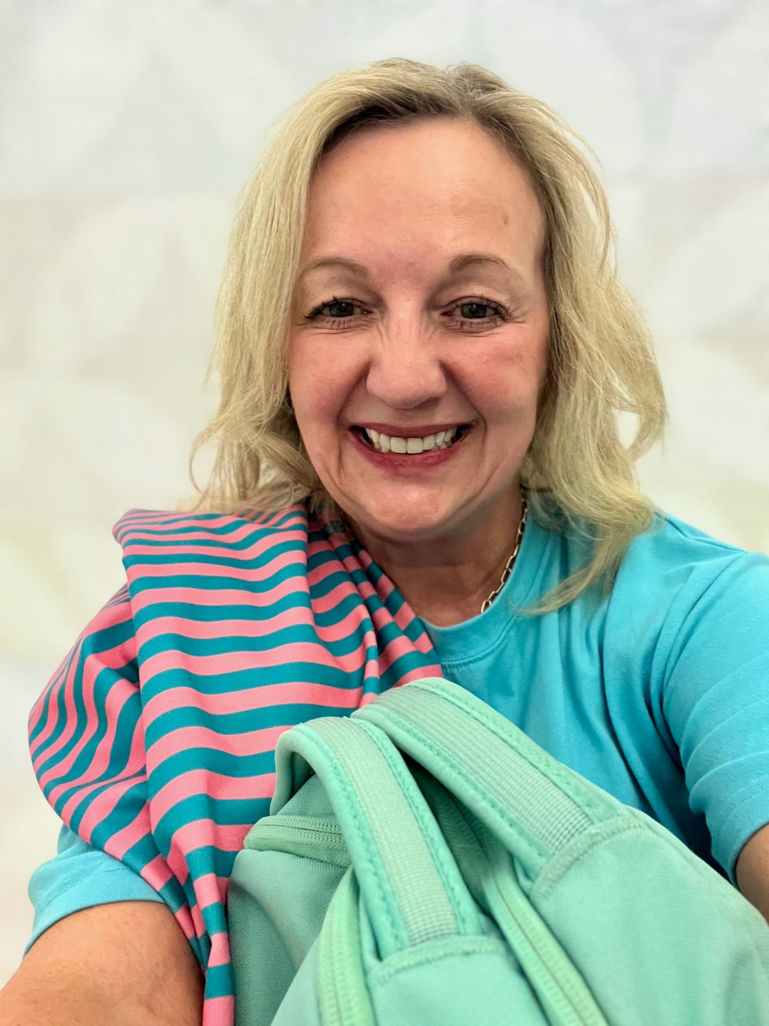 When you dress and live in a world full of color, a neutral recovery room curtain is the perfect backdrop!🌈

This North Face Jester backpack and my colorful tops are all from Amazon!

#LTKOver40 #LTKMidsize #LTKPetite