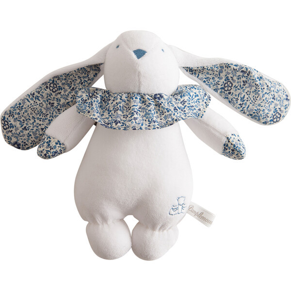 Rabbit Rattle, Bleu | Maisonette