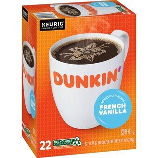 Dunkin' Original Blend, French Vanilla, Keurig K-Cup Pods, 22 ct | CVS Health