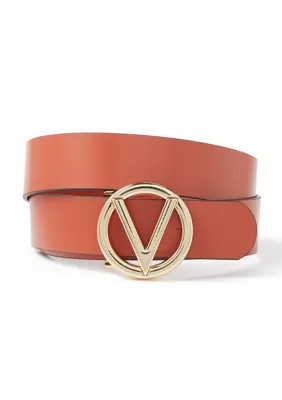 VALENTINO BY MARIO VALENTINO Women's Giusy Gold Tone Belt | Belk