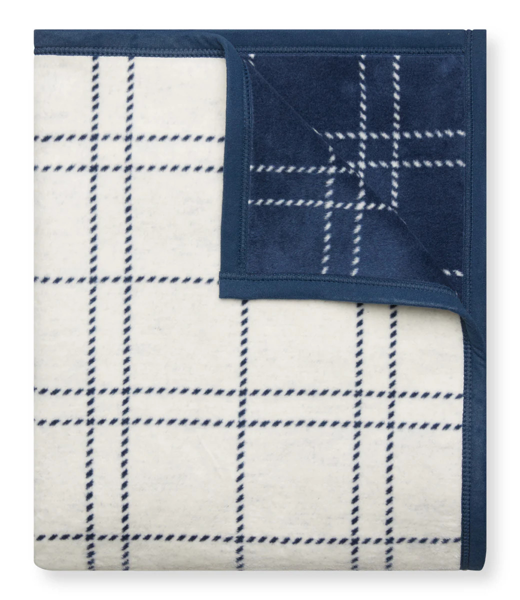 Open Weave Plaid Blanket | ChappyWrap