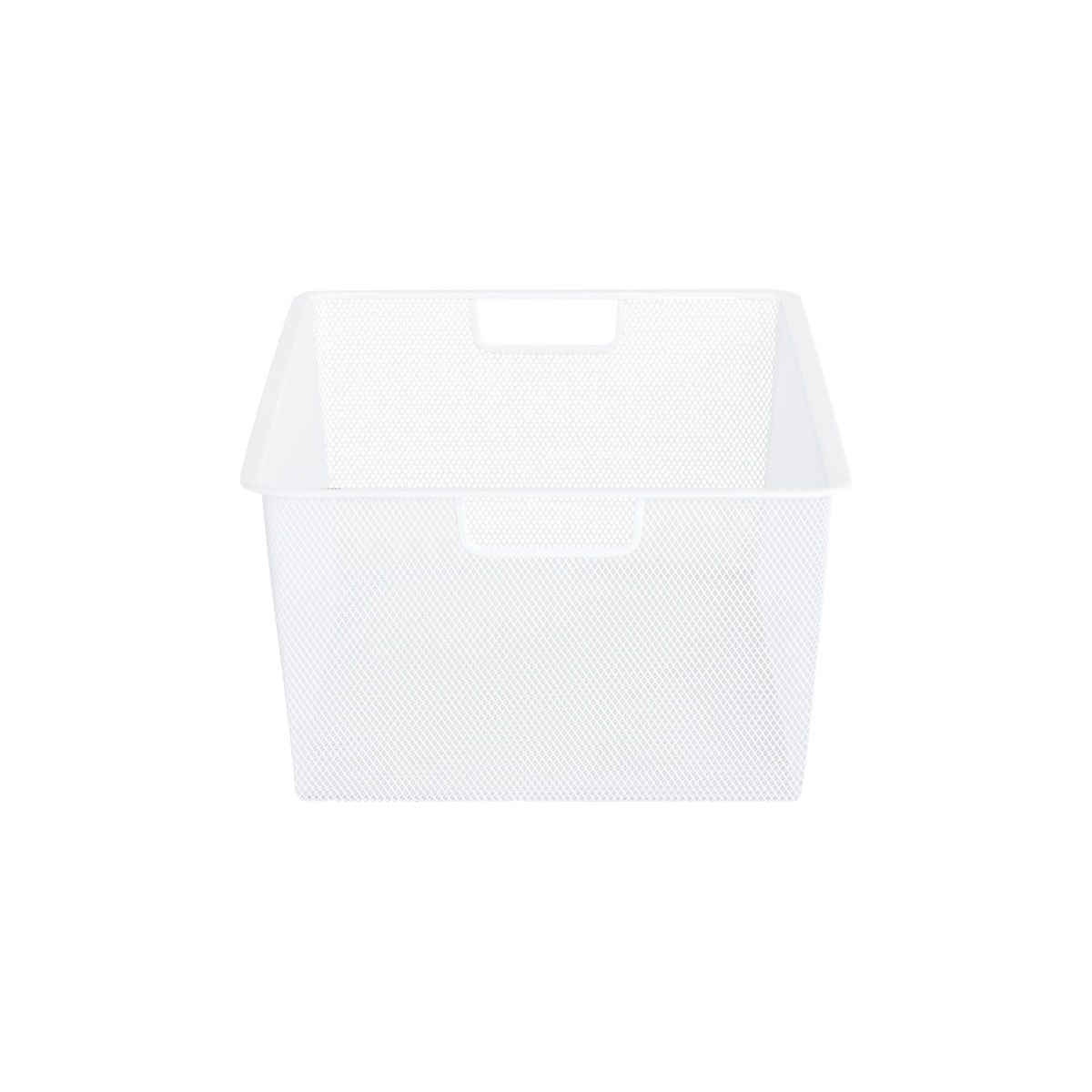 Elfa 14" Narrow Mesh 2-Runner White | The Container Store