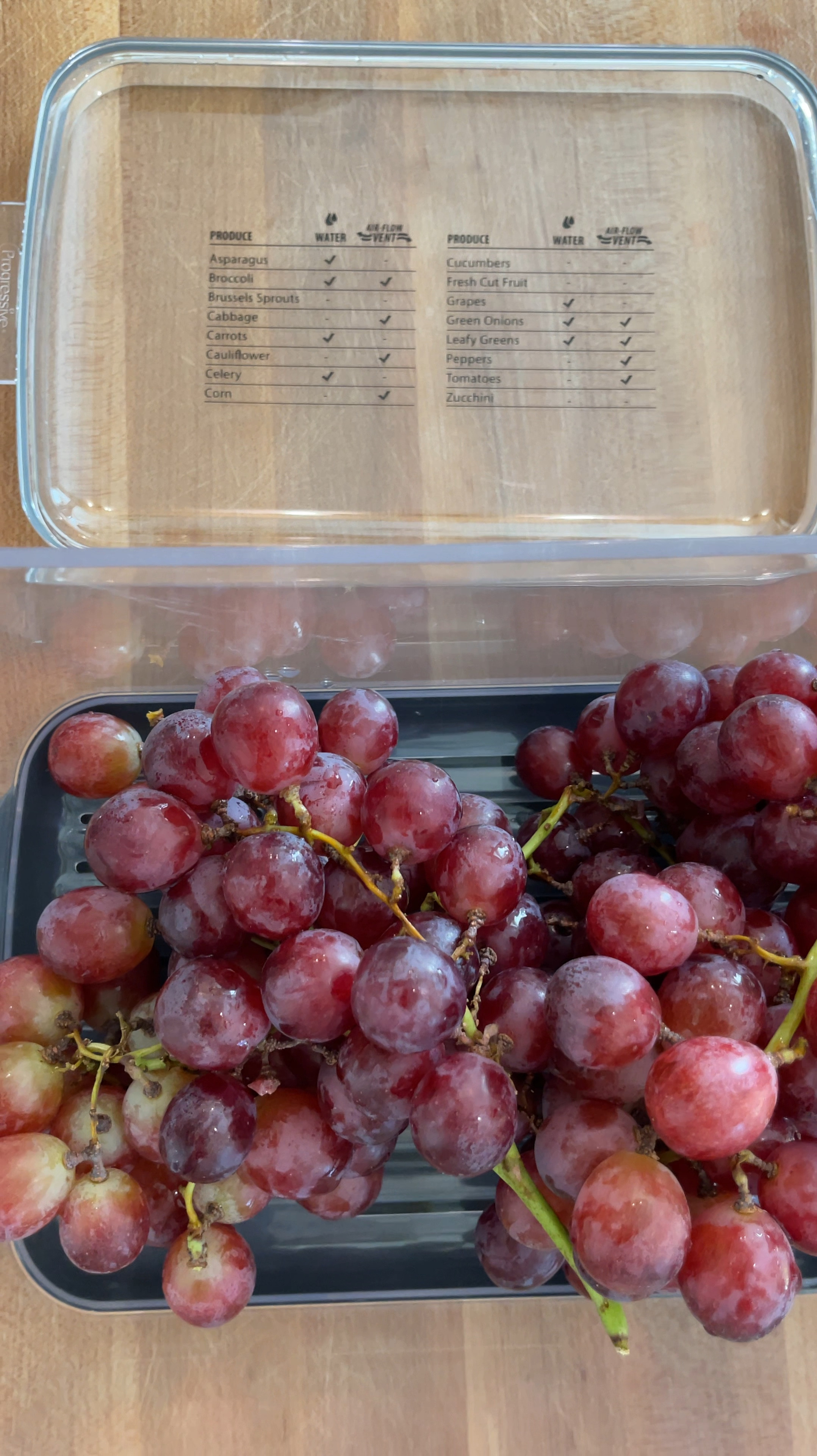 Keep your produce fresher longer in these clear food storage containers. They’re more than just clear refrigerator bins, they are a straining colander to wash, fruits and vegetables in, a fresh produce keeper that helps keep grapes, crisp and fresher longer, and keeps berries from getting moldy so quickly. 

These containers help me organize my refrigerator, keeping fresh foods visible so they get eaten by my kids and family. 

#LTKVideo #LTKHome #LTKFindsUnder50
