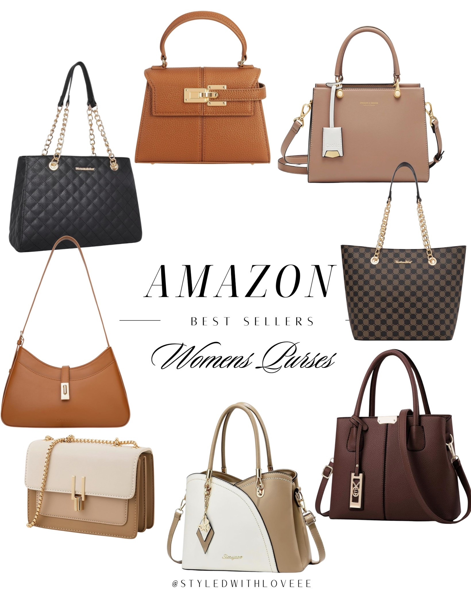 Designer vibes without the designer price 👜✨

These Amazon best-seller women’s purses look luxe, timeless, and expensive — but they’re budget-friendly. From chic everyday totes to classic crossbody bags, these are my go-to designer-inspired Amazon handbags you’ll wear on repeat.

👉 Shop all the purses linked here 
🤍 Save this for your next bag upgrade

#LTKfinds #AmazonFashion #AmazonHandbags #DesignerInspired #LTKStyle 

 

#LTKFindsUnder50 #LTKootd #LTKgrwm