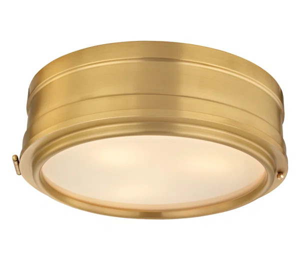 Letson Glass Flush Mount | Wayfair North America