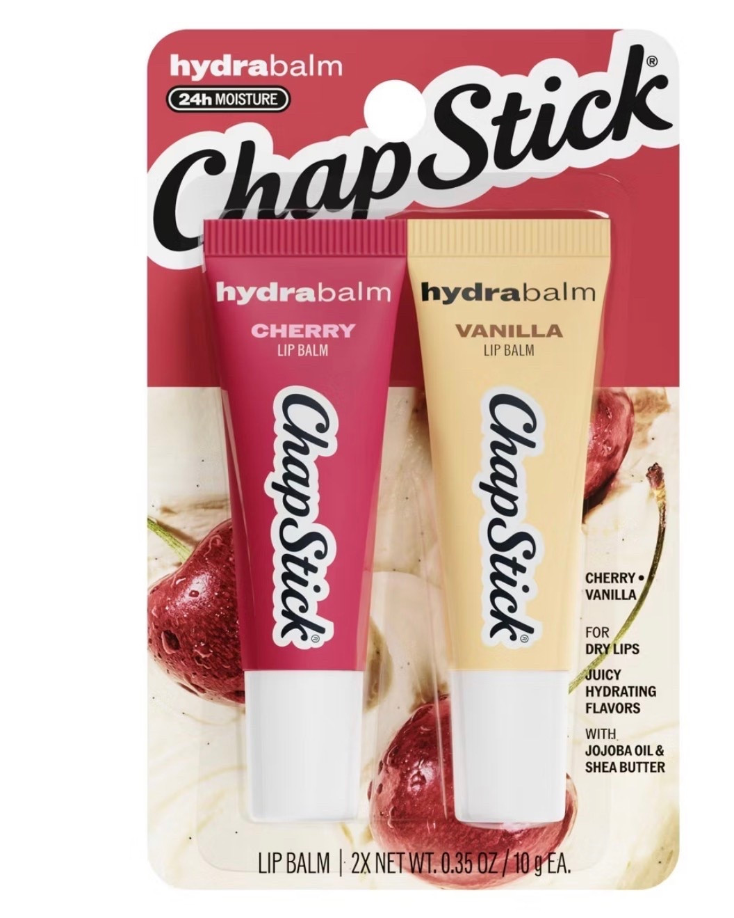 Chapstick Hydrabalm Cherry and Vanilla Lip Balm - 0.70 fl oz/2ct

#LTKgrwm #LTKdayinmylife #LTKselfcare