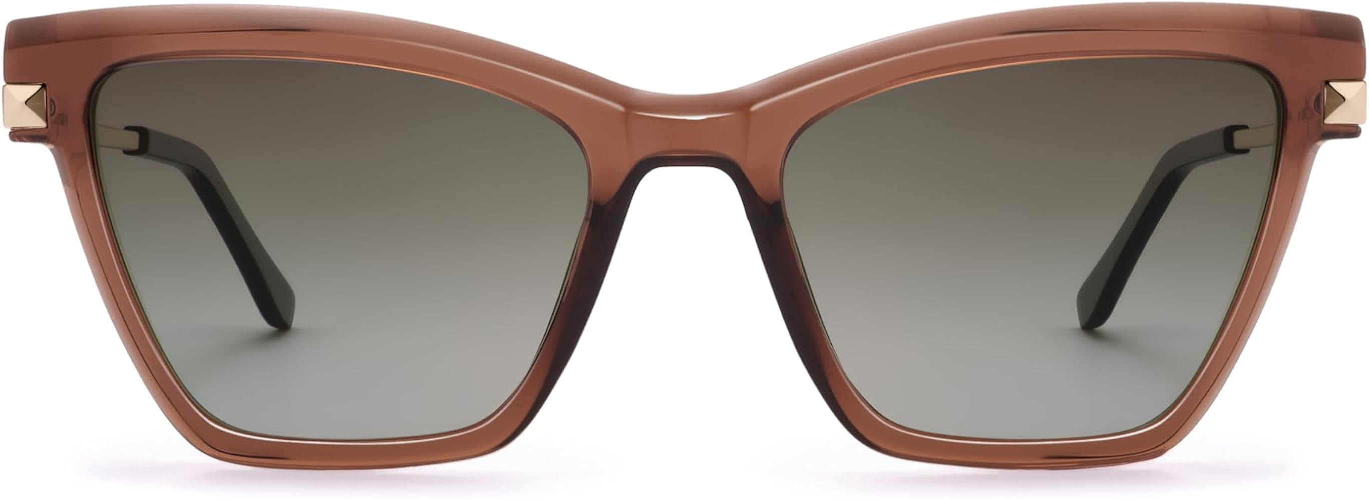 Retro TR90 Square Polarized Sunglasses for Women Vintage Metal Classic Large Sun Glasses AP3951 | Amazon (US)