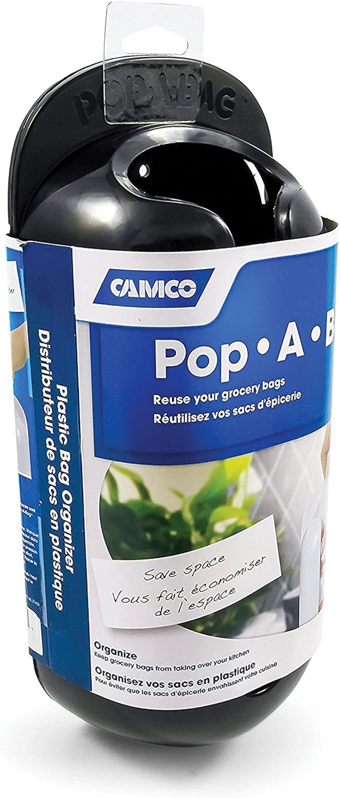 Camco Pop-A-Bag Plastic Bag Dispenser- Neatly Store and Reuse Plastic Grocery Bags, Easily Organi... | Amazon (US)