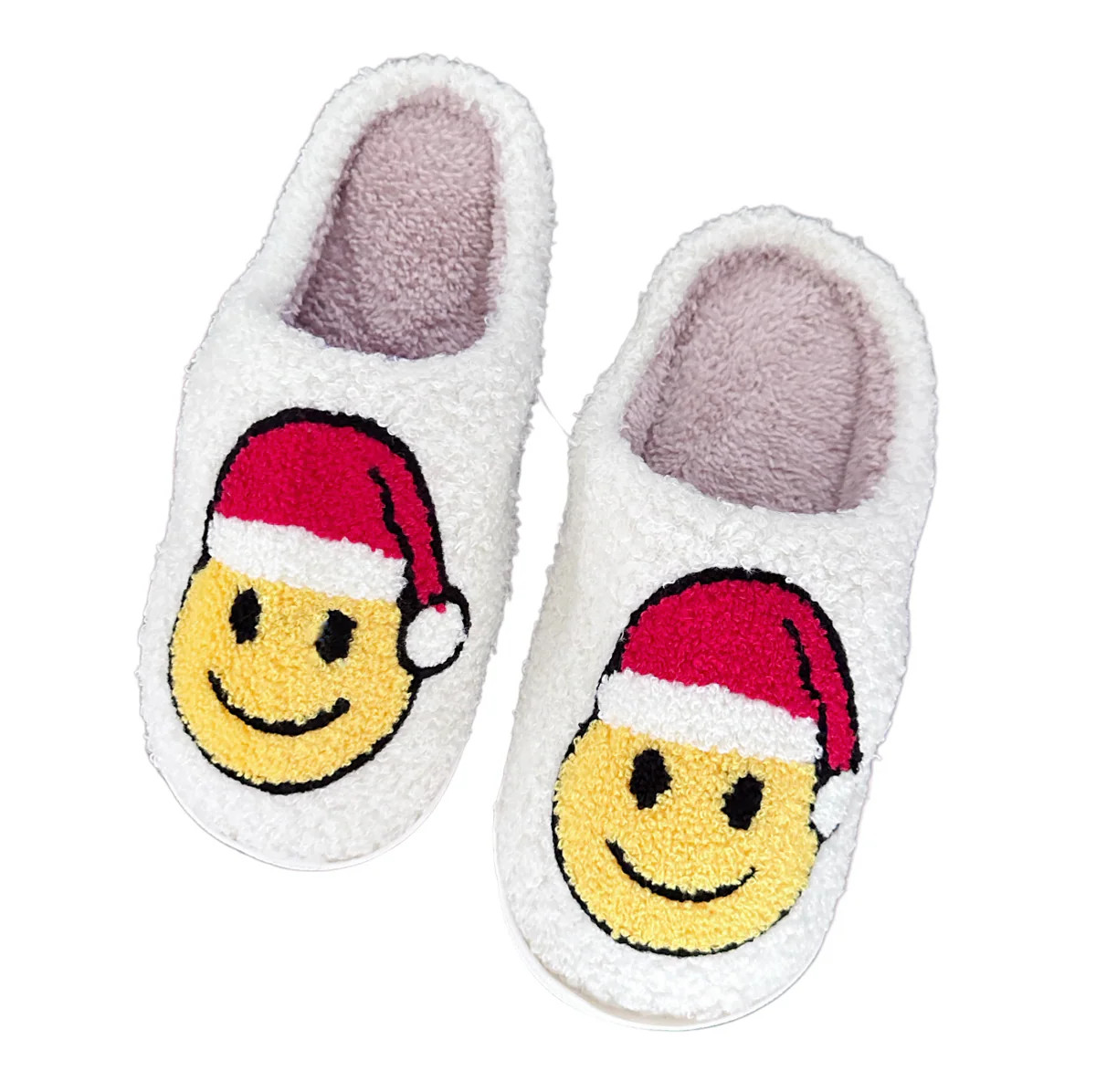 HAPPY SANTA SLIPPERS ♡ cozy slippers | BFFS & BABES