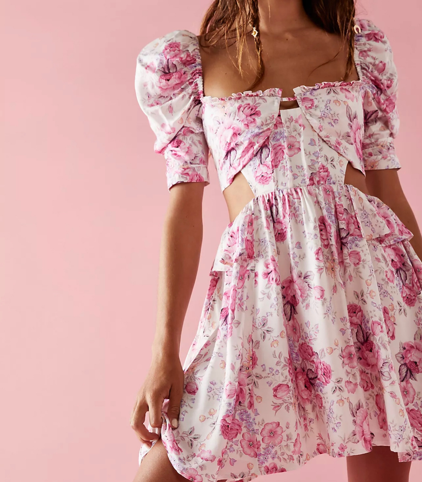 This dress😍😍 dress, floral, pink, chic, boho, cut outs, tea party, trendy, fall, formal, what to wear, date, ootd, fancy, favorite, puff sleeve, for love and lemons, free people, revolve, amazon

#LTKbeauty #LTKfit #LTKstyletip