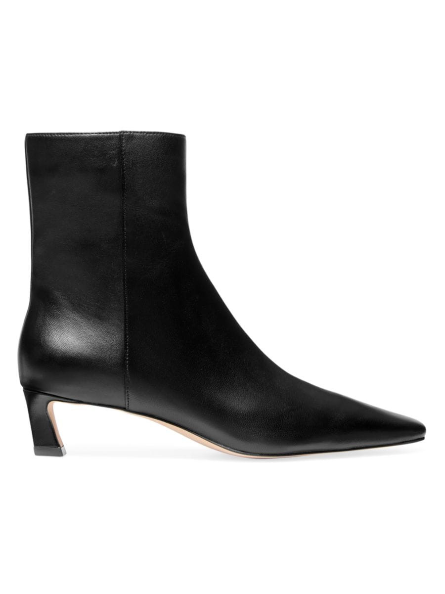 Cosmo 40MM Leather Booties | Saks Fifth Avenue
