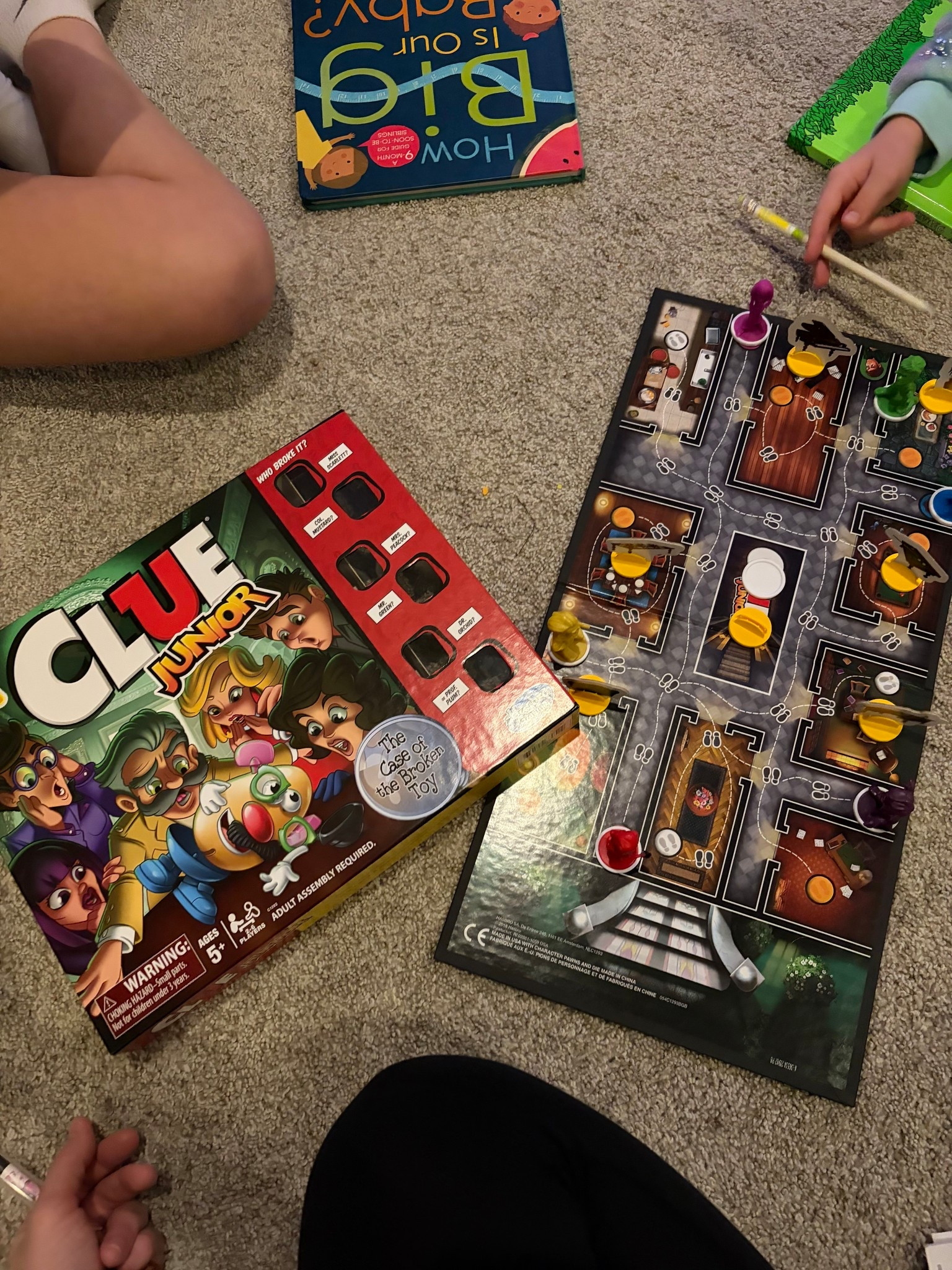 Clue Junior is great for younger kiddos! Someone broke a toy and we have to find out who, what toy and when.

#LTKKids #LTKSeasonal #LTKHome