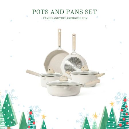 On Sale at Walmart - pots and pans set! 

#LTKGiftGuide #LTKHoliday #LTKsalealert