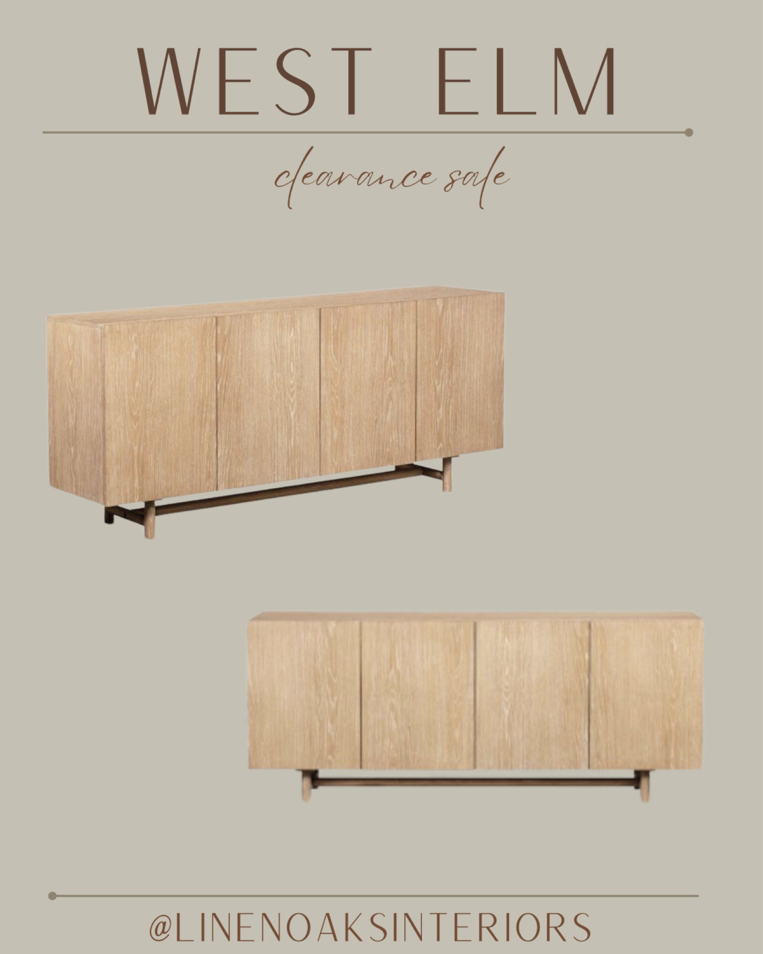 Sideboard on DEEP sale!!

High quality beautiful sideboard!!

Buffet table/ sideboard/ console table / west elm 

#LTKhome #LTKfamily #LTKsalealert