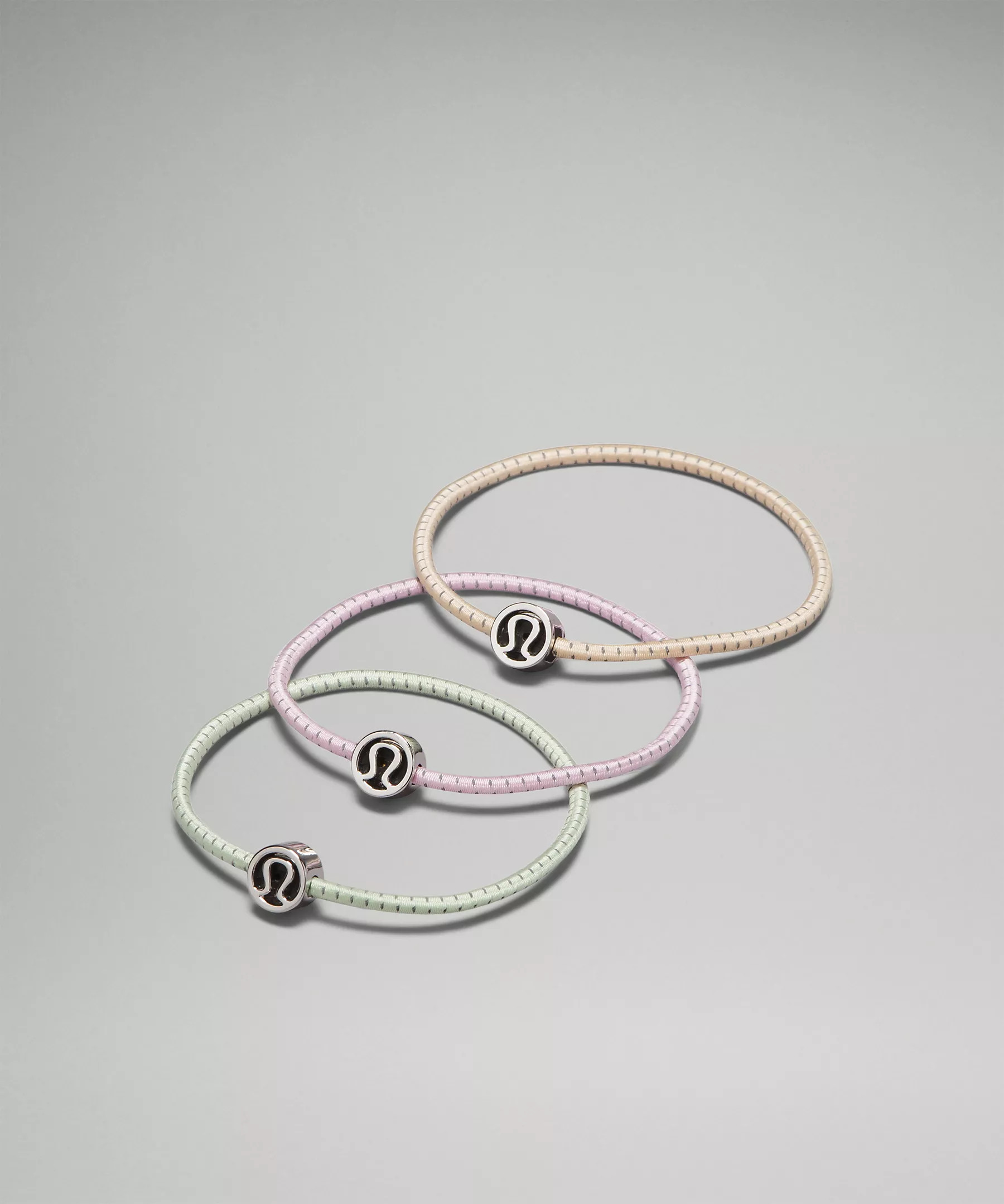 Glow On Hair Ties *3 Pack | Women's Accessories | lululemon | Lululemon (US)