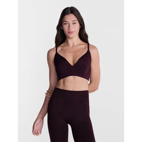 Avia Women's Shine Cross Back Sports Bra, Sizes XS-XXL | Walmart (US)