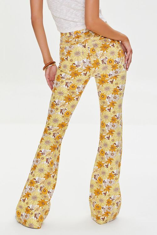 Floral Print Flare Jeans | Forever 21 (US)