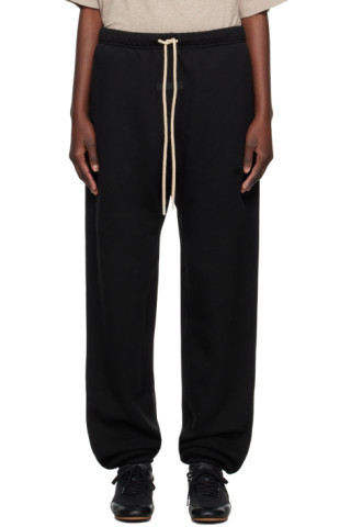 Black Drawstring Lounge Pants | SSENSE