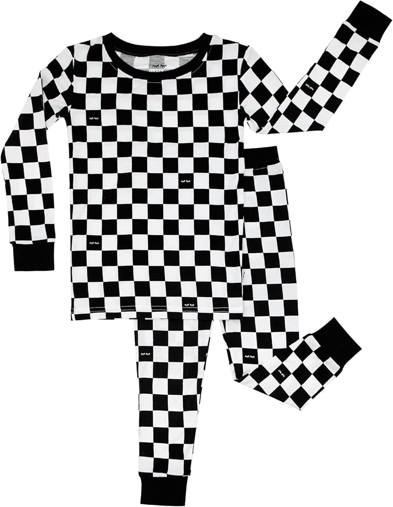 Little Sleepies Two-Piece Pajama Set for Boys & Girls, Soft Viscose from Bamboo Toddler Pajamas f... | Amazon (US)