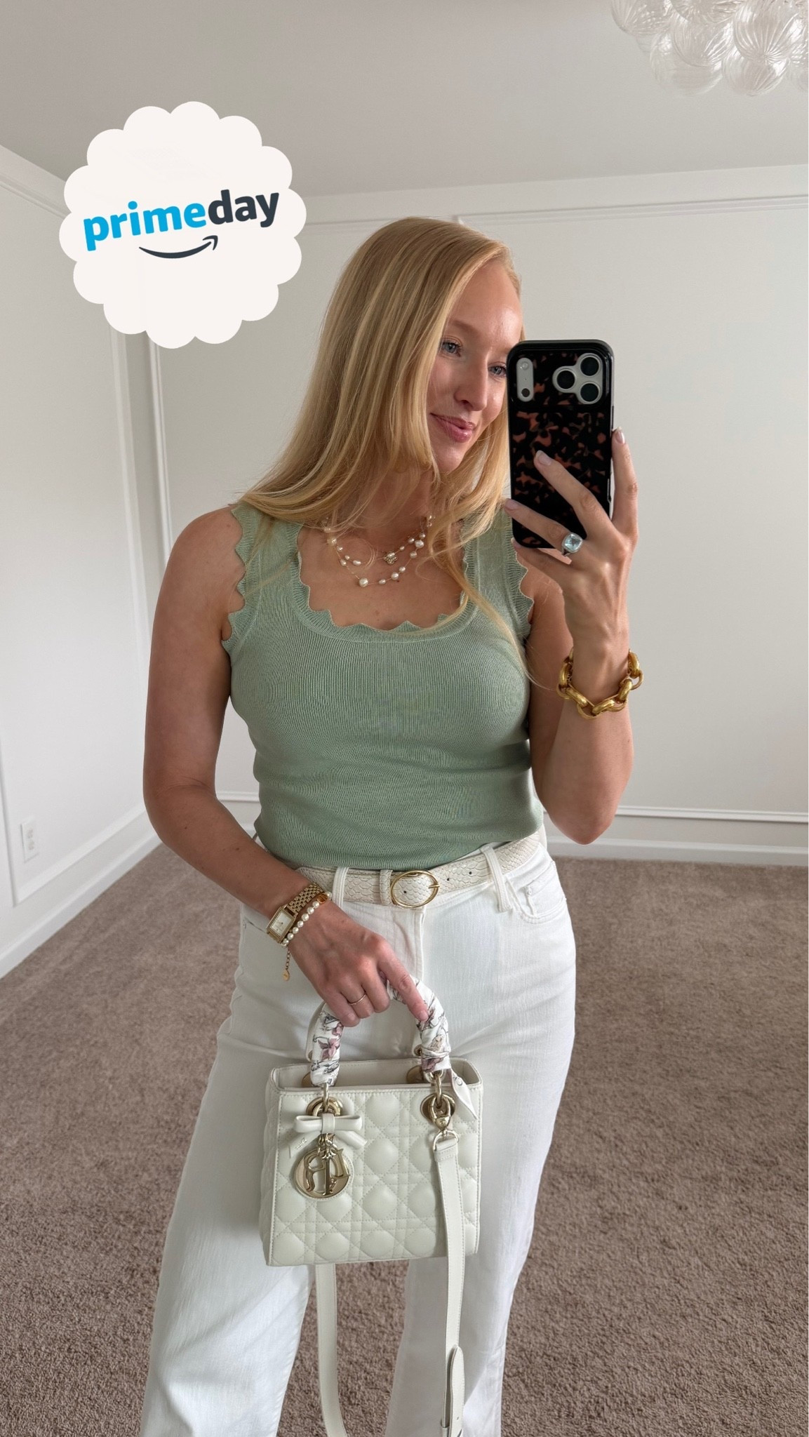 Scalloped tank is on sale for $13 during prime day!! Wearing a small but it’s very stretchy so if you want less material for tucking I would size down. Comes in so many colors I would consider picking up a few — it’s a great basic! 

Amazon prime day // Amazon fashion

#LTKootd #LTKSaleAlert