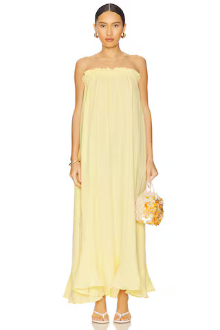 Show Me Your Mumu Around The World Maxi Dress in Yellow Gauze from Revolve.com | Revolve Clothing (Global)