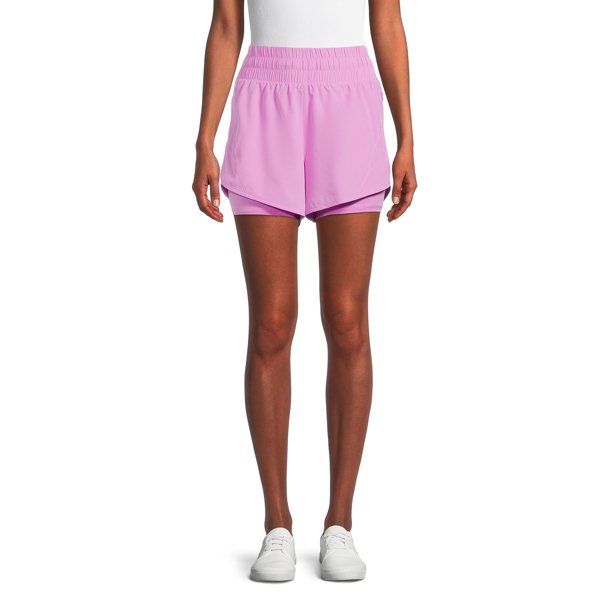 Avia Women's Running Shorts with Bike Liner, Sizes XS - XXL | Walmart (US)