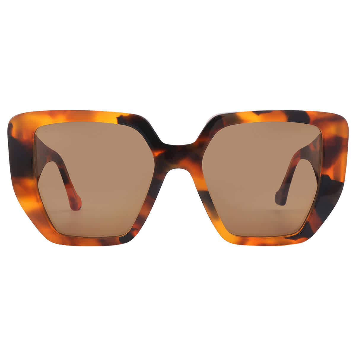 Gucci Brown Geometric Ladies Sunglasses GG0956S 007 54 | Jomashop.com & JomaDeals.com