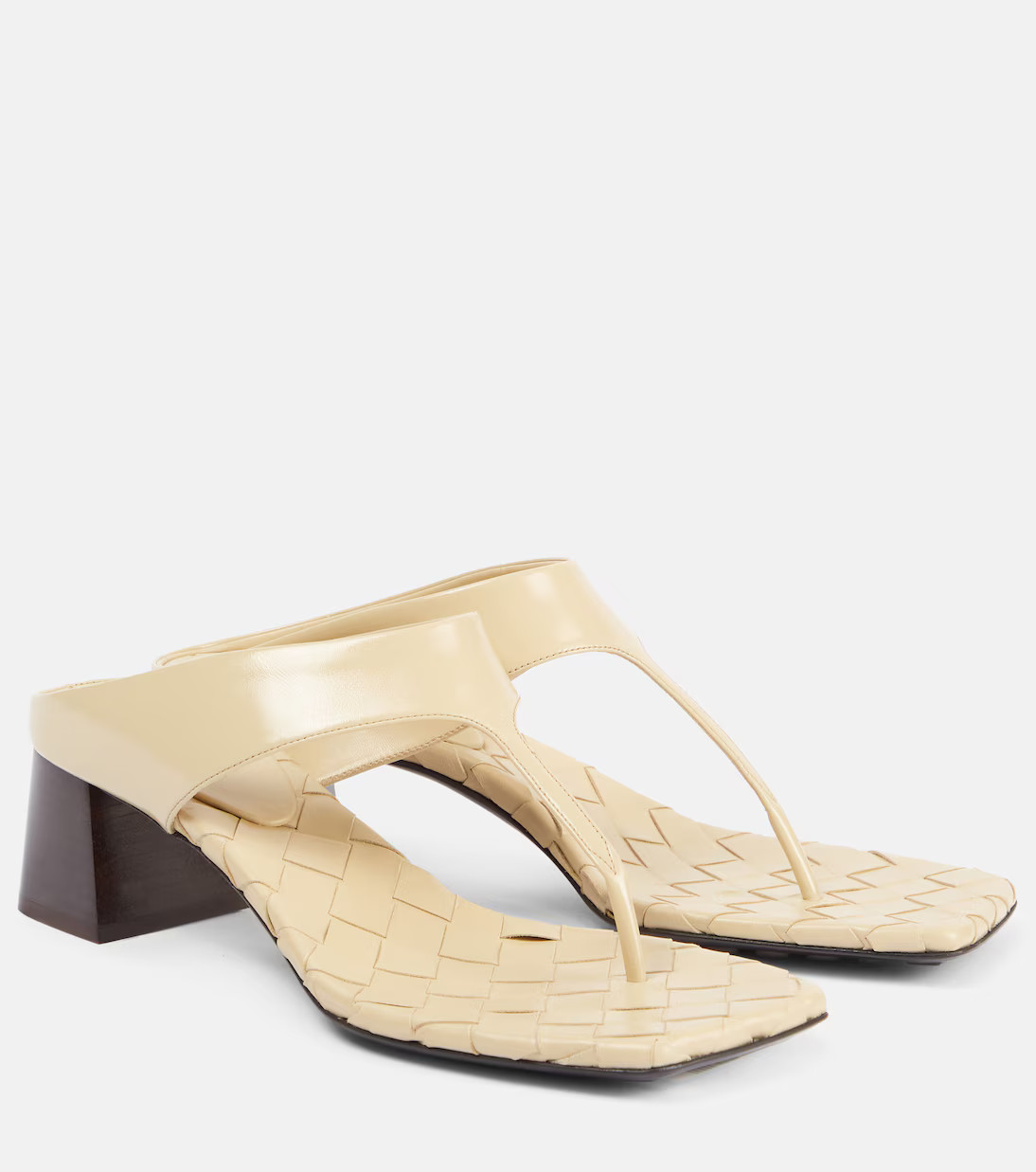 Marella 45 leather thong sandals | Mytheresa (US/CA)