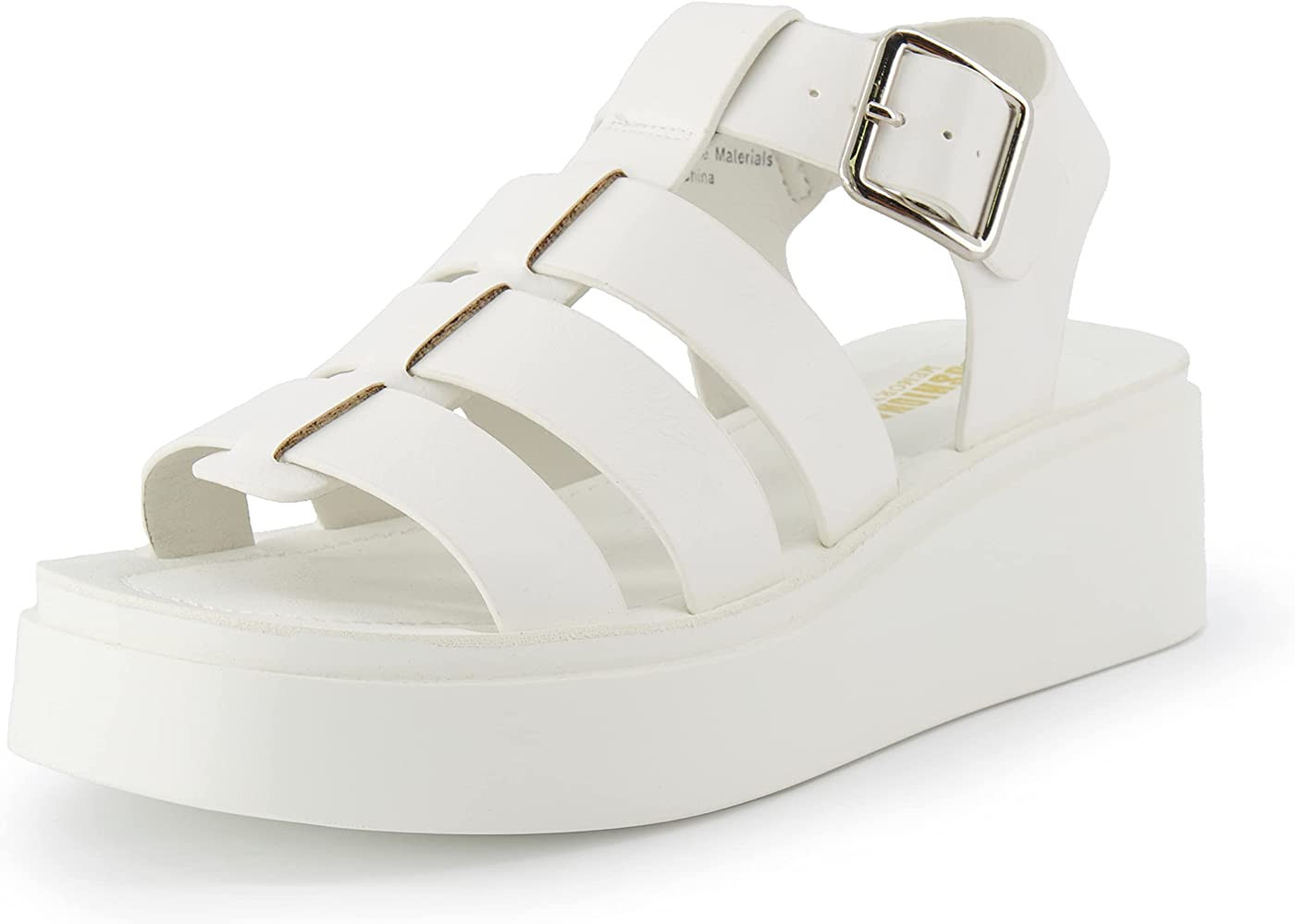 CUSHIONAIRE Women's Poppy fisherman platform sandal with +Memory Foam | Amazon (US)