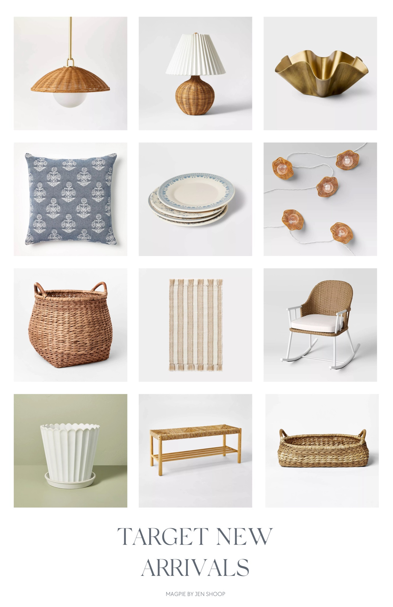 Target new arrivals! Chic coastal home finds. 

#LTKhome #LTKfindsunder100 #LTKfamily
