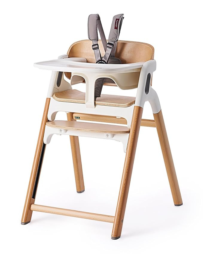 Momcozy DinerPal Wooden High Chair for Babies, Toddlers & Adults Up to 308 Lbs, Convertible Baby ... | Amazon (US)