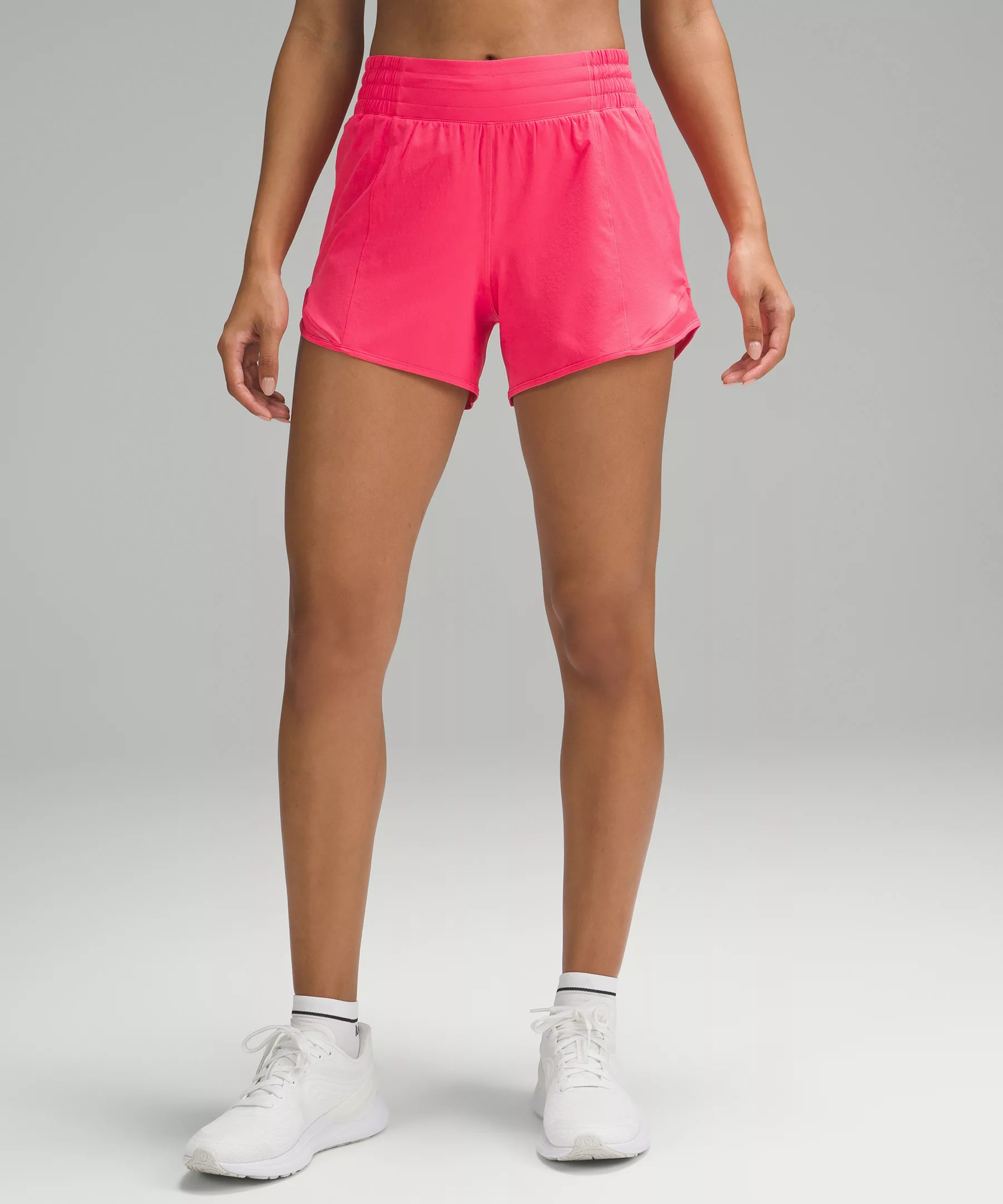 Hotty Hot High-Rise Lined Short 4" | Lululemon (US)