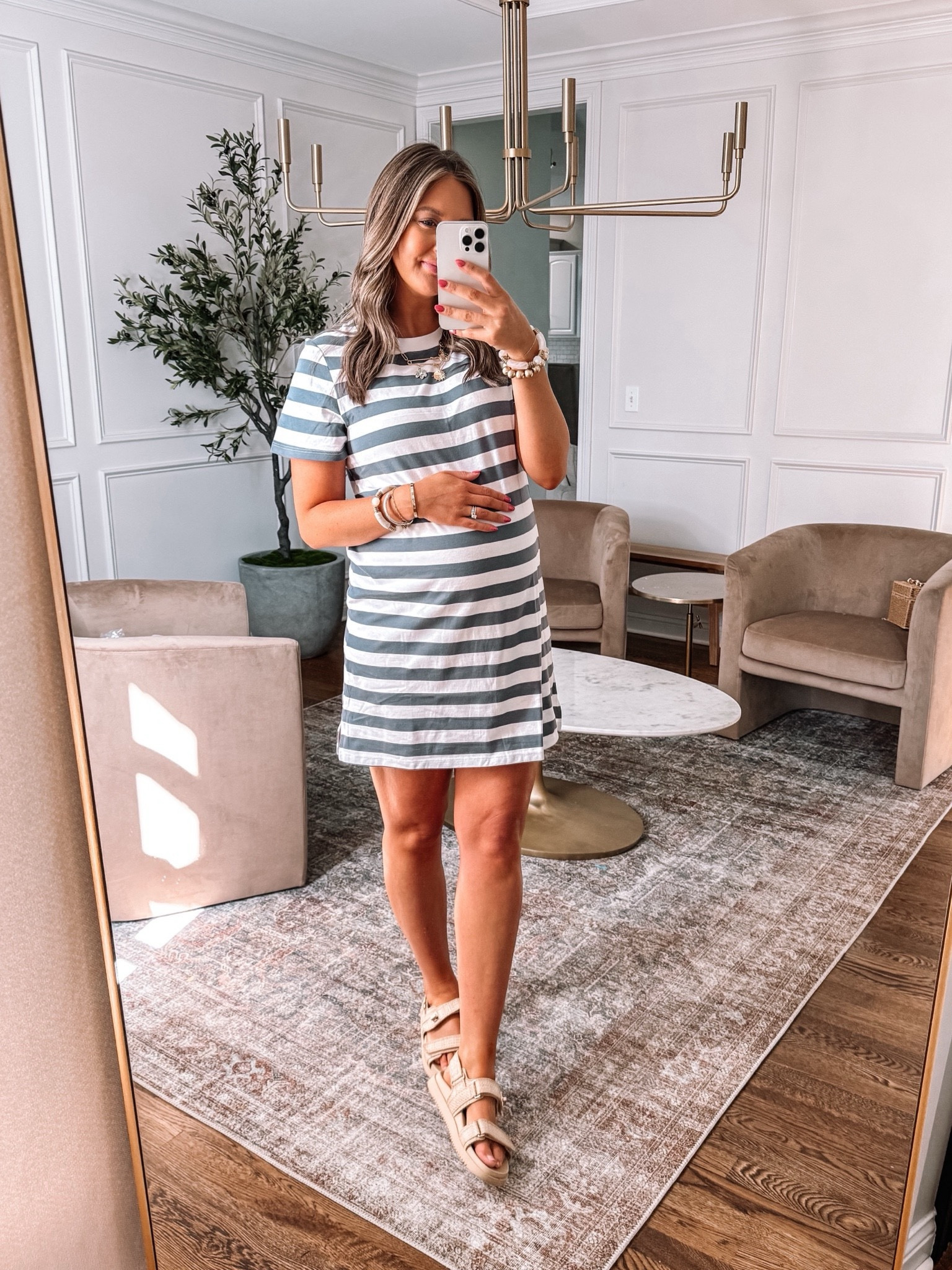 Old navy t shirt dress on sale for $10! This is a a great every day dress and bumpfriendly! I sized up for my bump and this comes in length options too! 



#LTKBump #LTKSaleAlert #LTKFindsUnder50