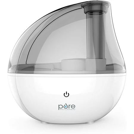 Pure Enrichment® MistAire™ Silver Ultrasonic Cool Mist Humidifier - Lasts Up to 25 Hours, Whisper-Qu | Walmart (US)