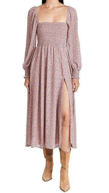 Classic Smocked Maxi Dress | Shopbop