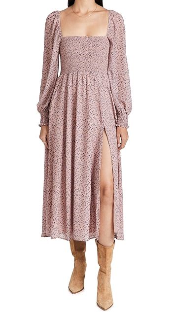 Classic Smocked Maxi Dress | Shopbop