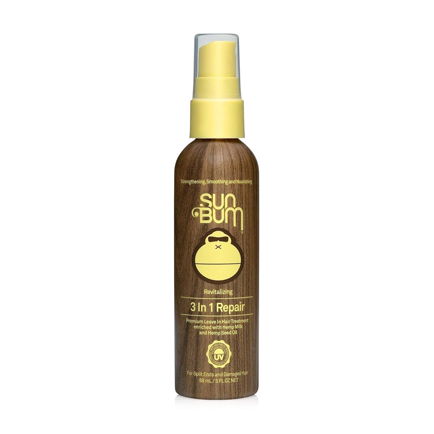 Sun Bum Revitalizing 3-in-1 Detangler Repair Spray | Vegan and Cruelty Free Detangling, Condition... | Amazon (US)